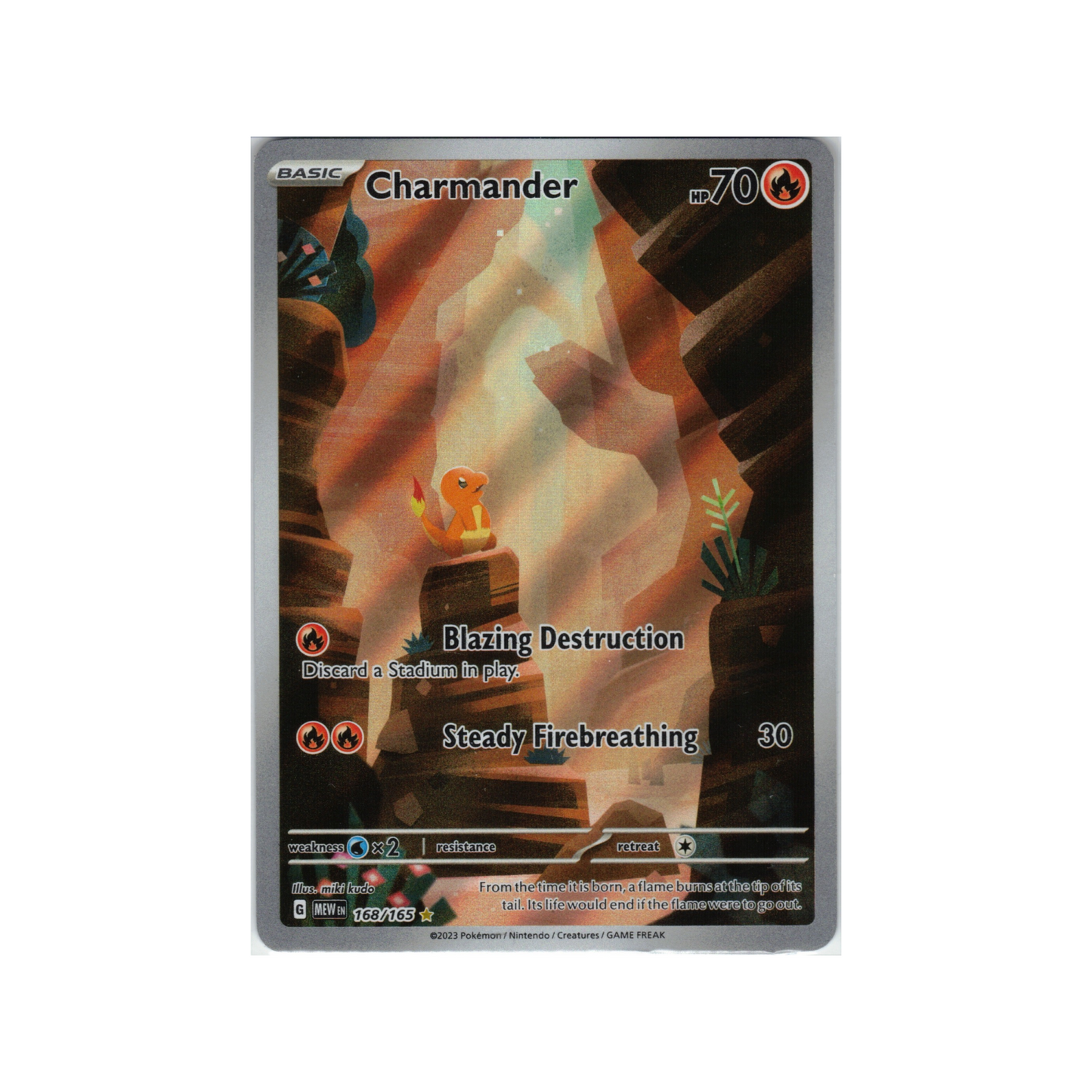 Charmander 168/165 IR MEW • Single EN