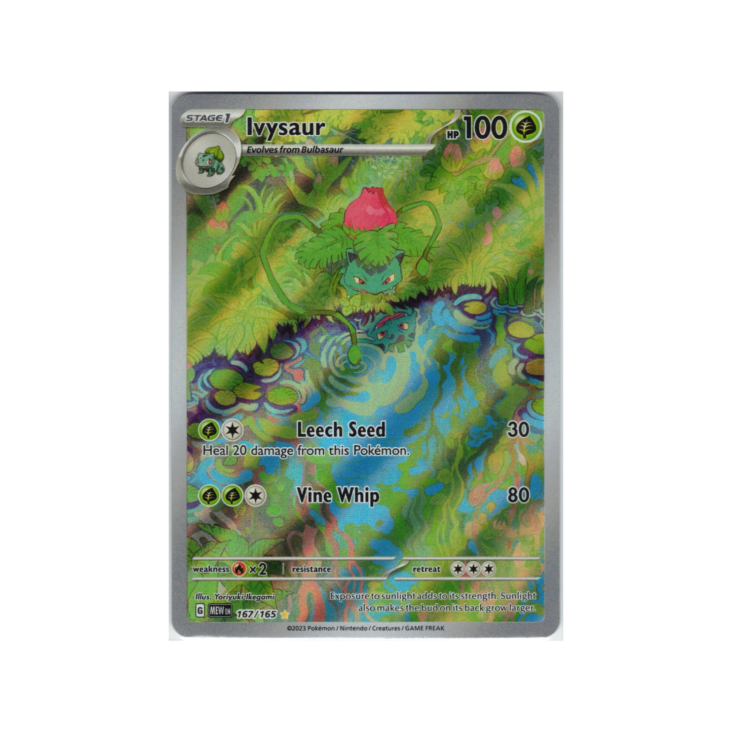 Ivysaur 167/165 IR MEW • Single EN