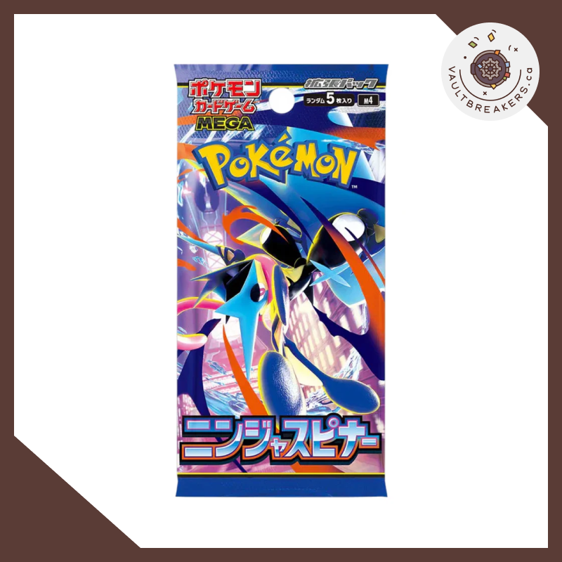 Ninja Spinner m4 • Pokemon Booster Box JPN