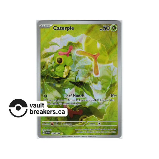 Caterpie 172/165 IR MEW • Single EN